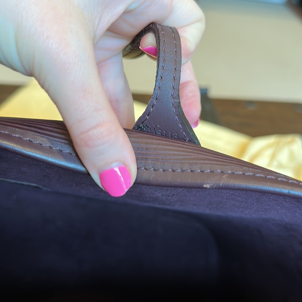 Louis Vuitton Purple Tote Bag without Pouch - Picture 9 of 14